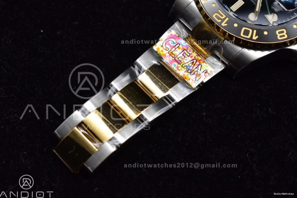 Best GMT-Master Edition Clean 904L VR Versatile Two Tone 116713 1:1 II Steel SS YG 871 1112